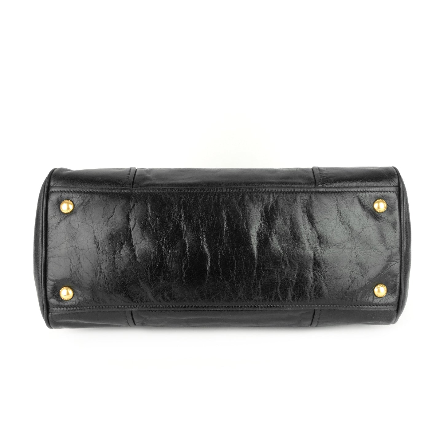 2-Way Glazed Leather Bag