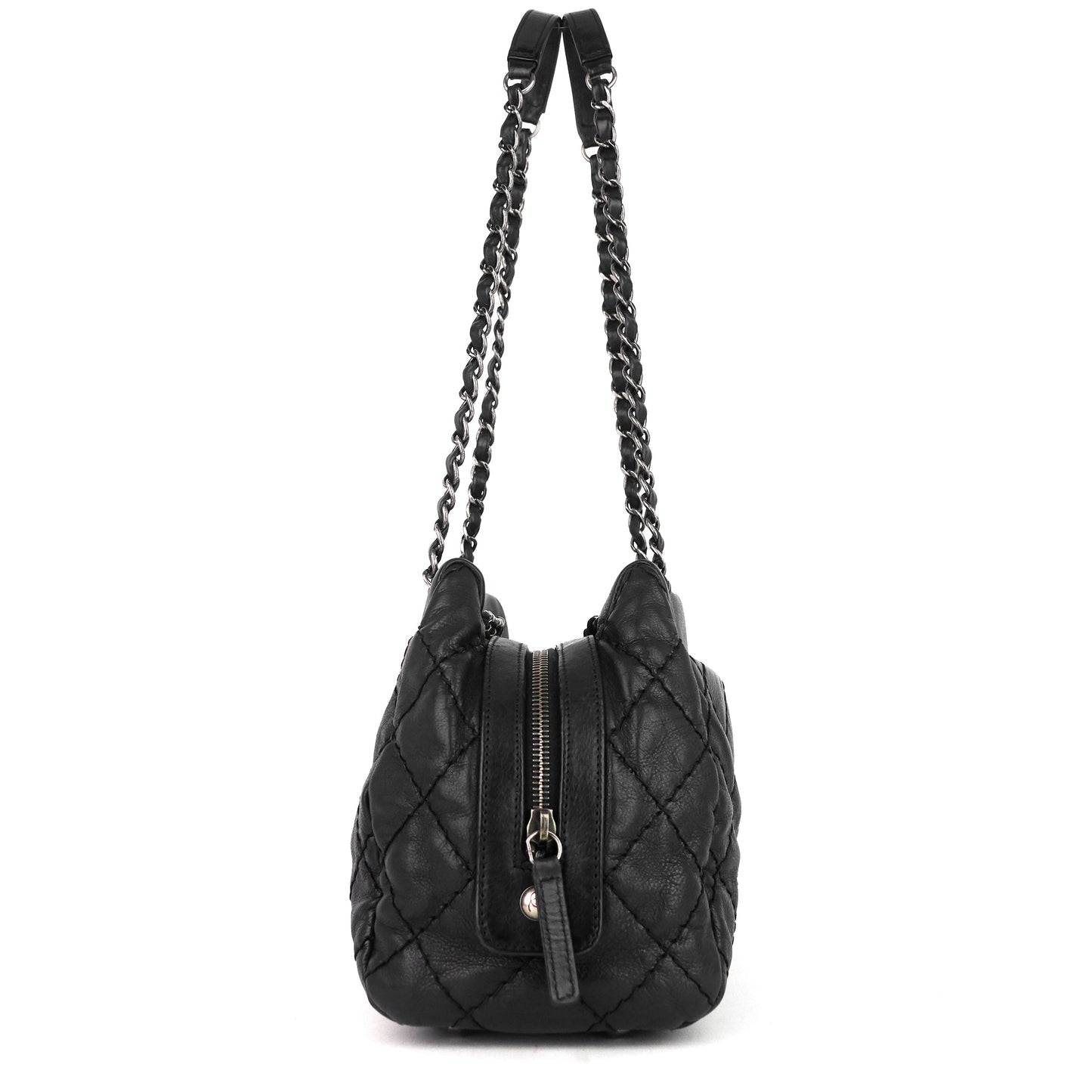 Stitch It Small Calfskin Shoulder Bag