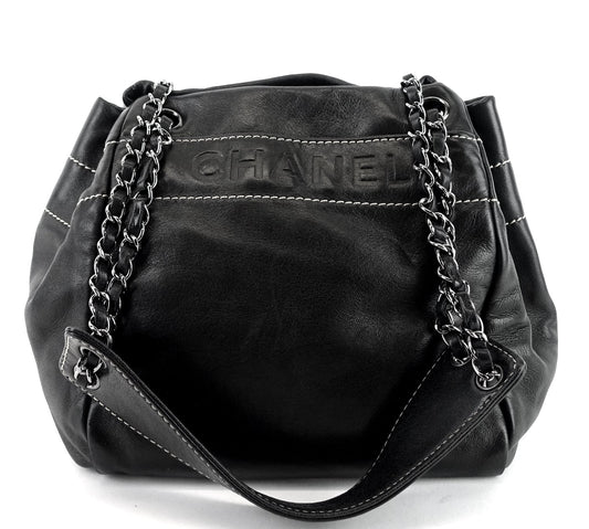 Lambskin Leather Shoulder Bag