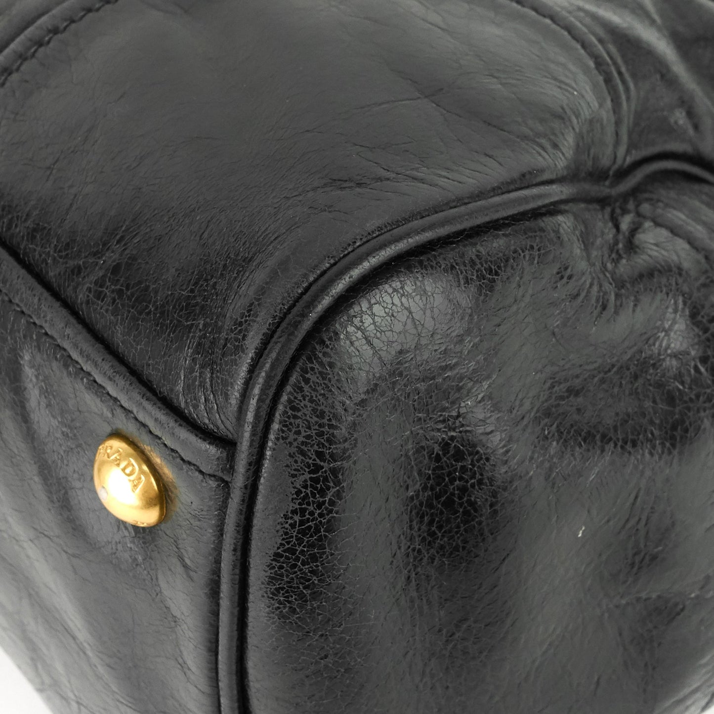 2-Way Glazed Leather Bag