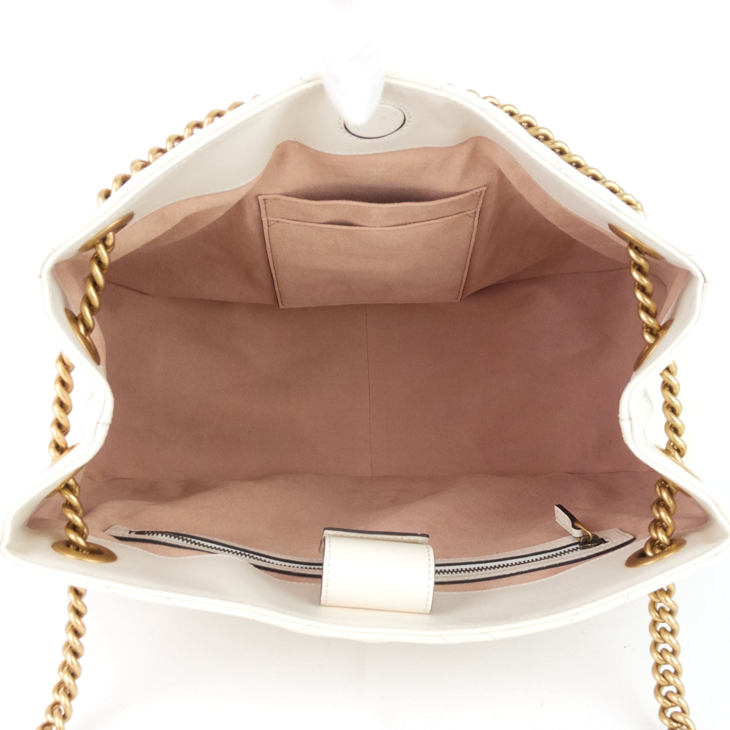 Marmont Medium Matelassé Calf Leather Chain Shoulder Bag