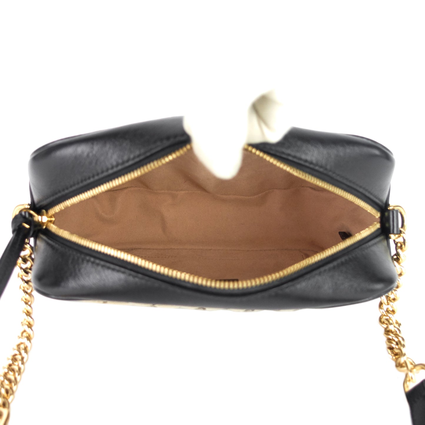 Marmont Small Canvas Chain Shoulder Bag