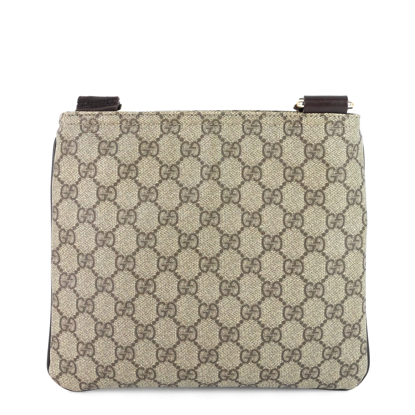 Zip Top Supreme Monogram Canvas Small Messenger Bag