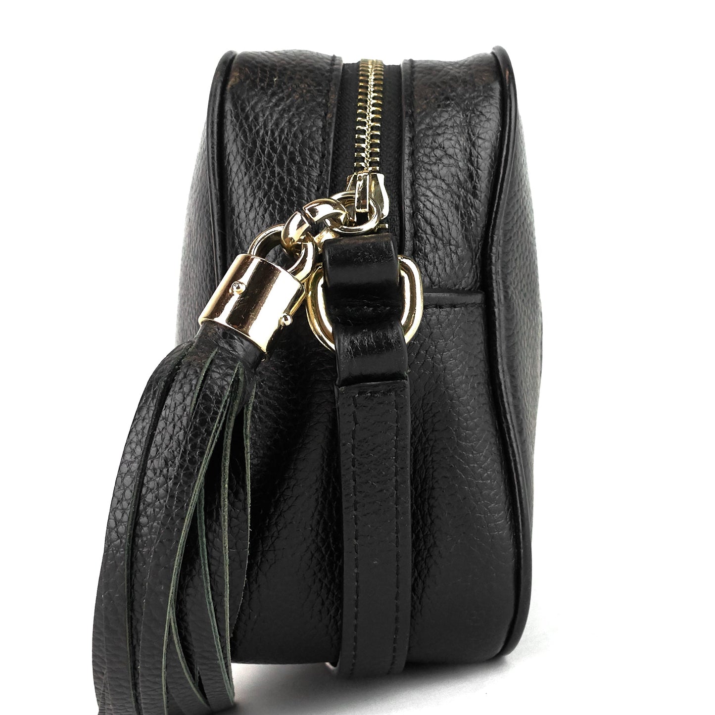 Soho Disco Small Calf Leather Crossbody Bag