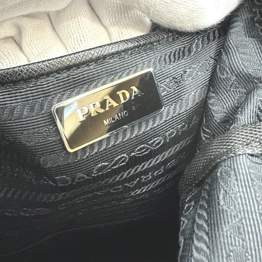 PRADA Backpack Nylon / leather multicolor Quilting Multi mens Used