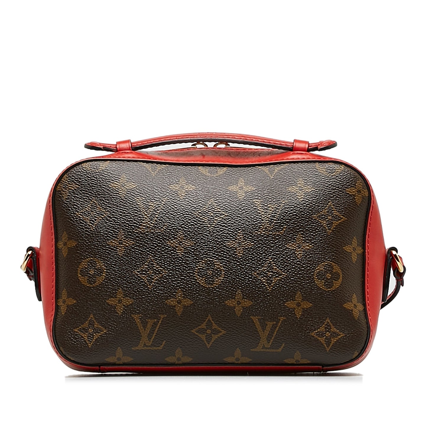 Brown Louis Vuitton Monogram Saintonge Crossbody Bag