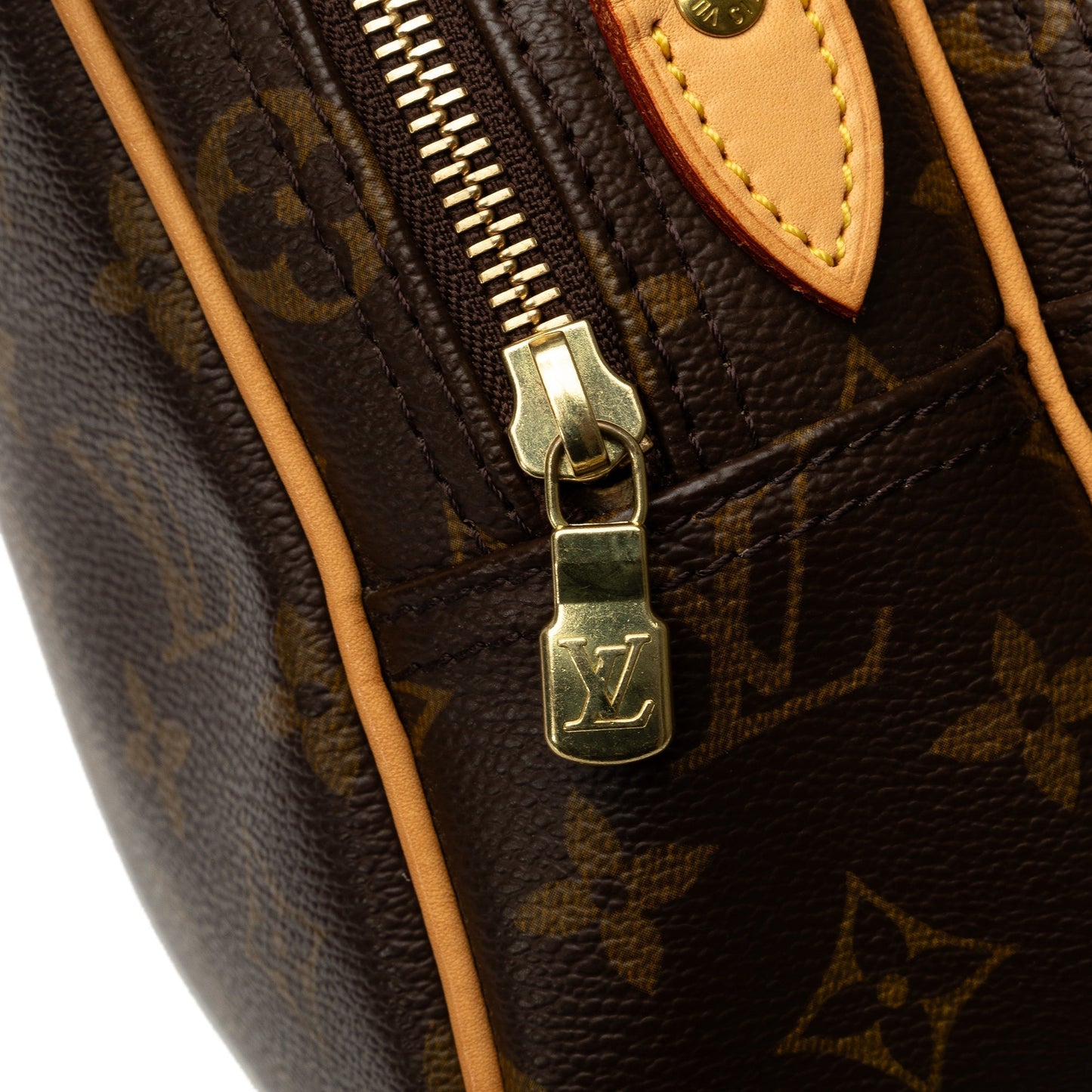 Brown Louis Vuitton Monogram Reporter PM Crossbody Bag