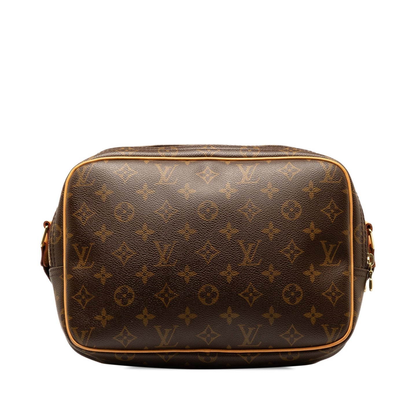 Brown Louis Vuitton Monogram Reporter PM Crossbody Bag