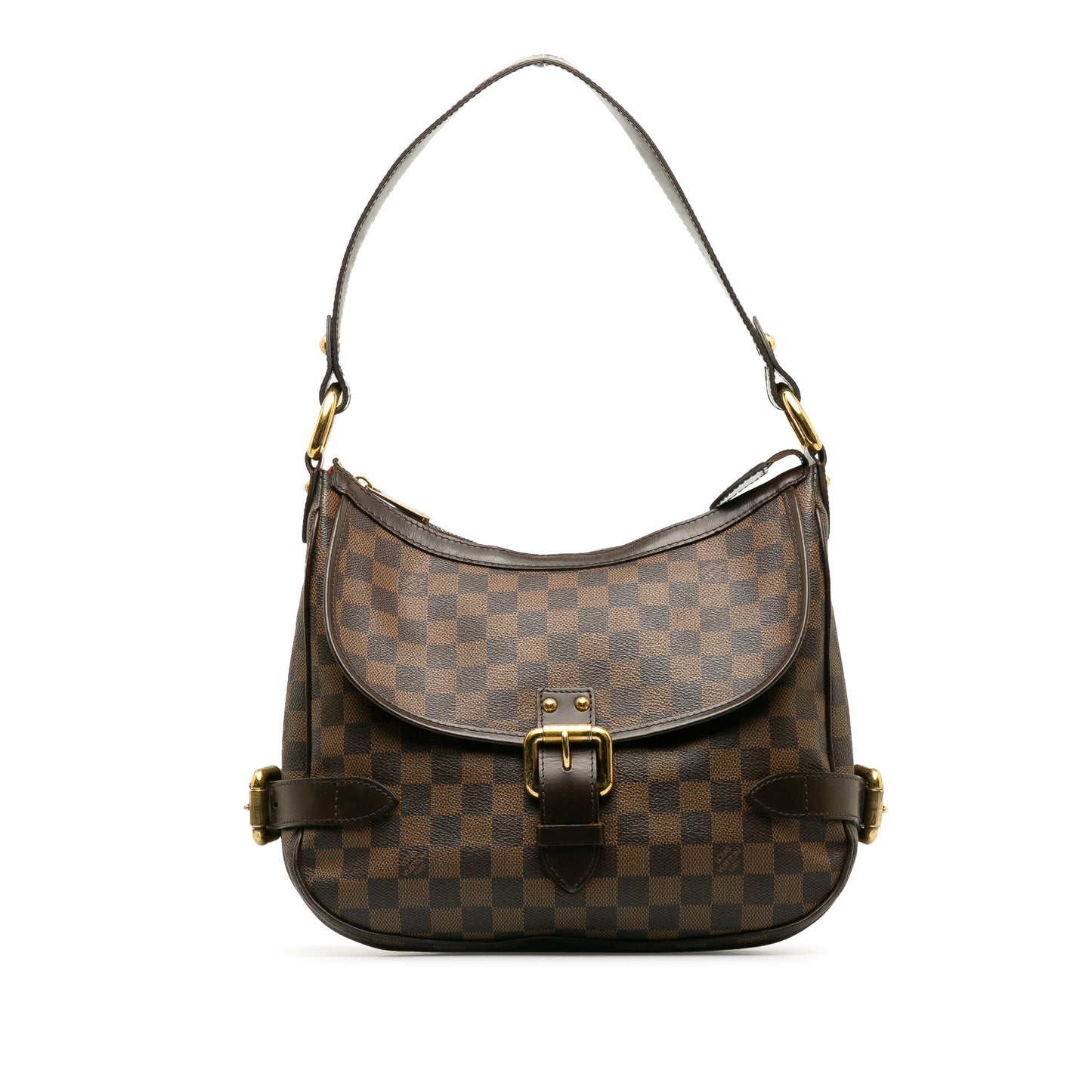 Brown Louis Vuitton Damier Ebene Highbury Shoulder Bag