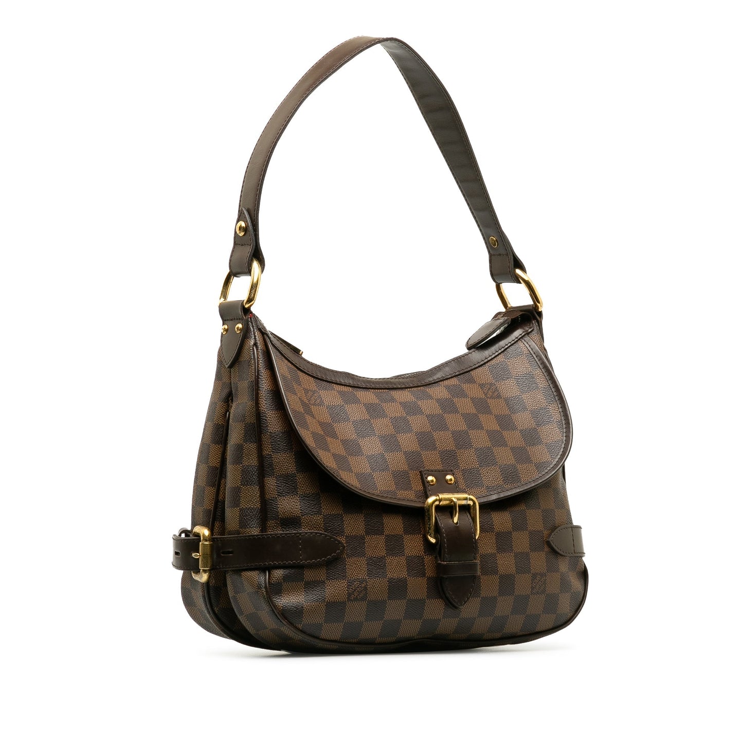 Brown Louis Vuitton Damier Ebene Highbury Shoulder Bag