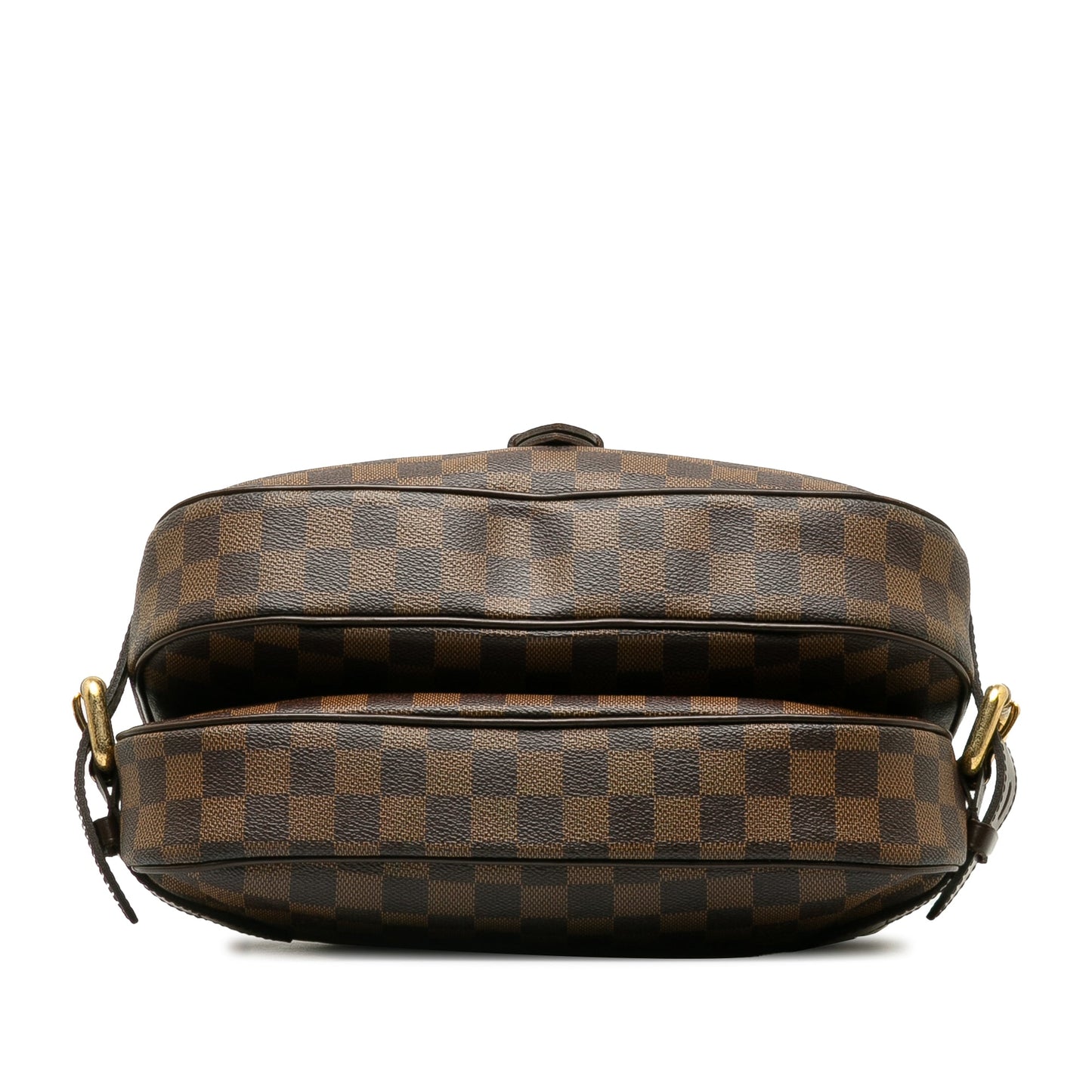 Brown Louis Vuitton Damier Ebene Highbury Shoulder Bag