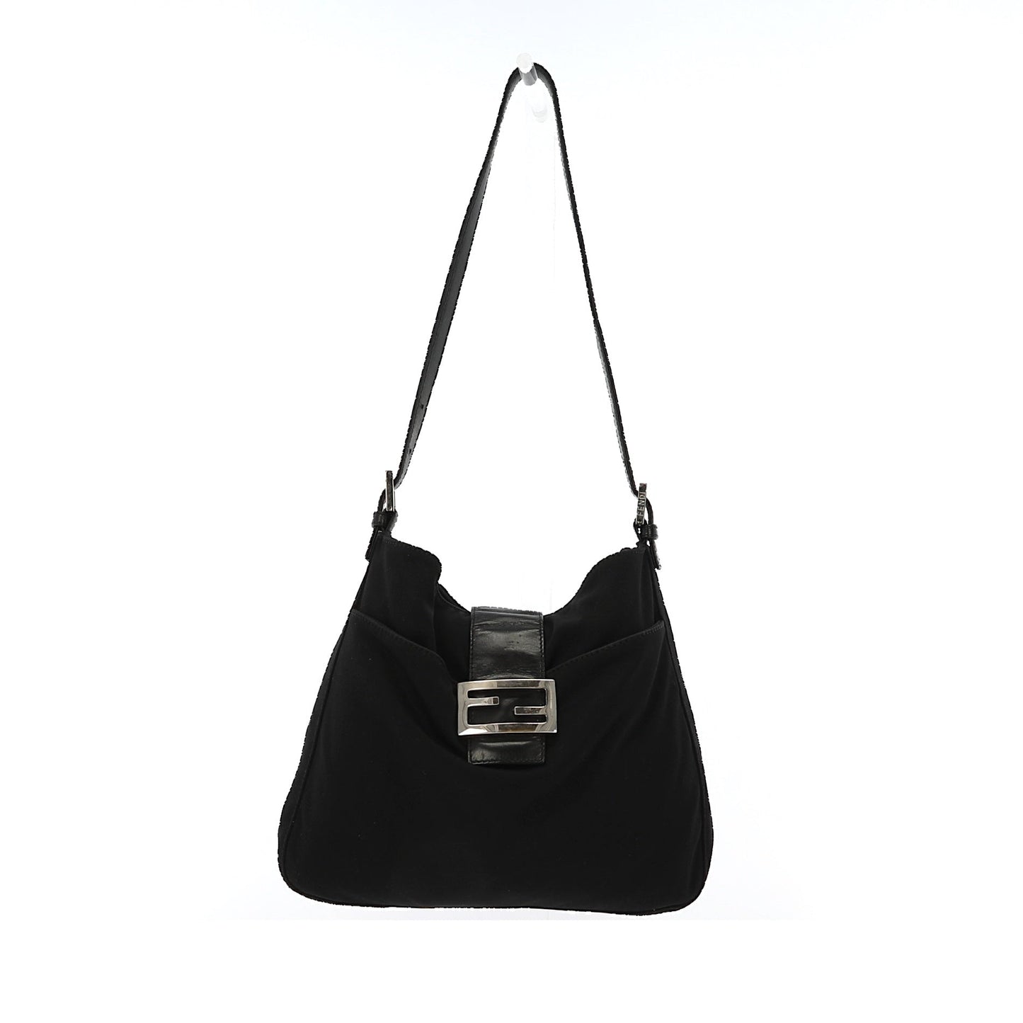 FENDI Shoulder Bag in Black Fabric