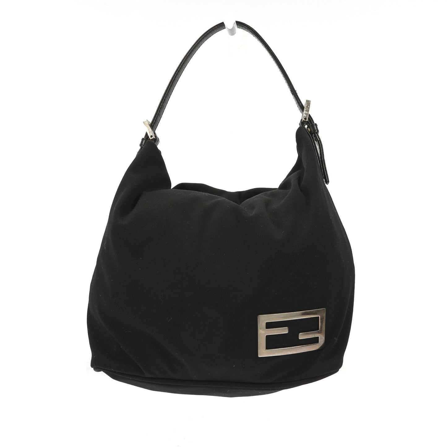 FENDI Shoulder Bag in Black Fabric