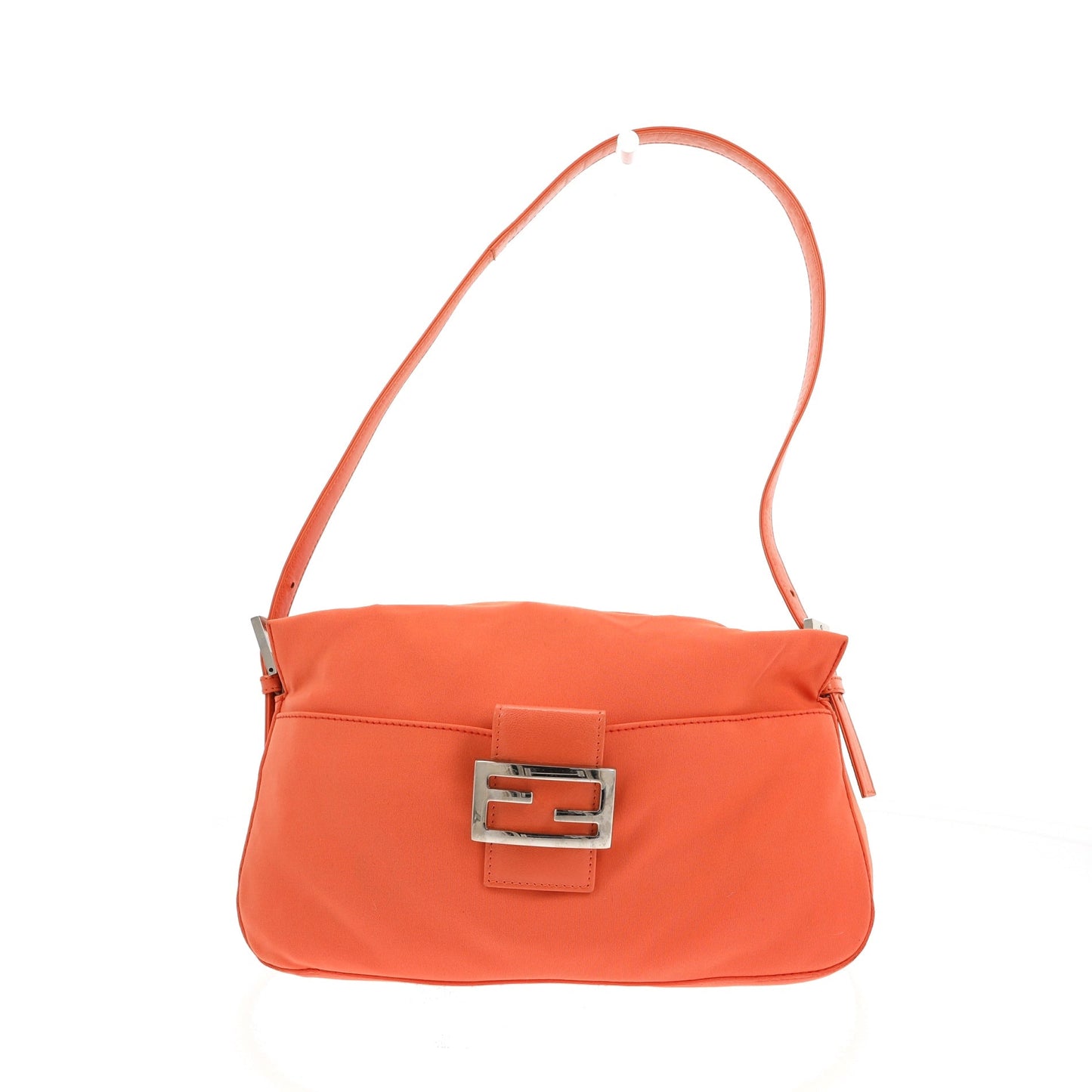 FENDI Shoulder Bag in Orange Fabric