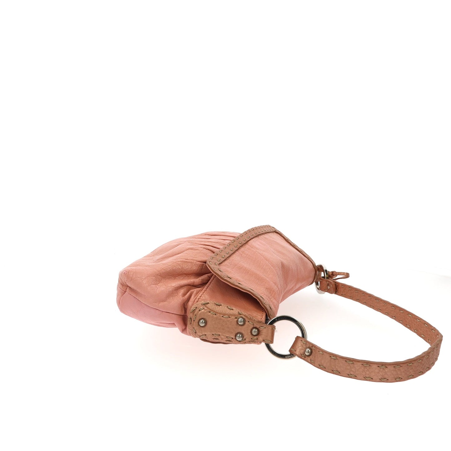 FENDI Shoulder Bag in Pink Leather