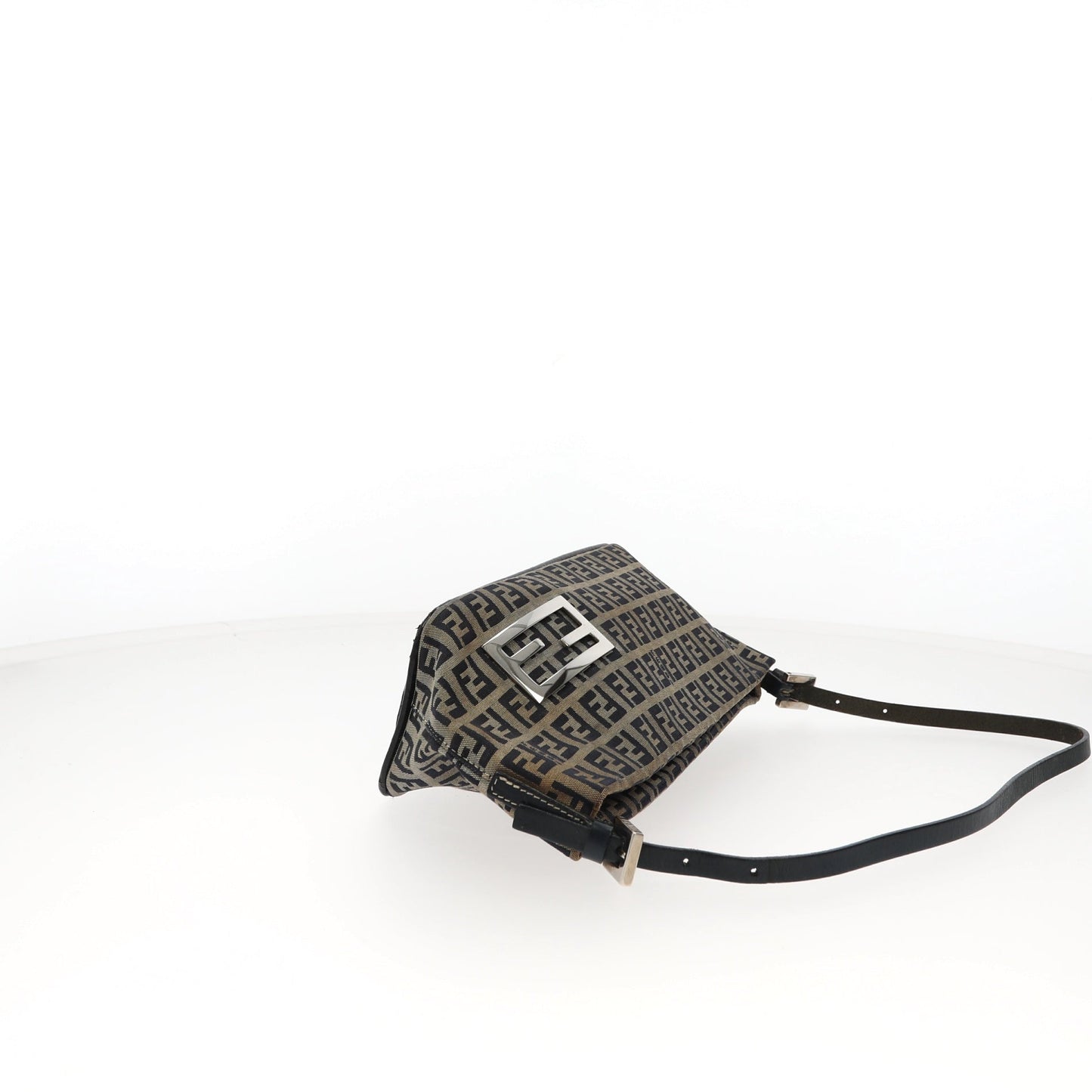 FENDI Shoulder Bag in Blue Fabric