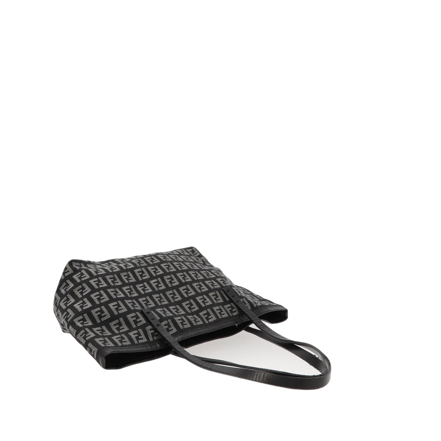 FENDI Shoulder Bag in Black Fabric