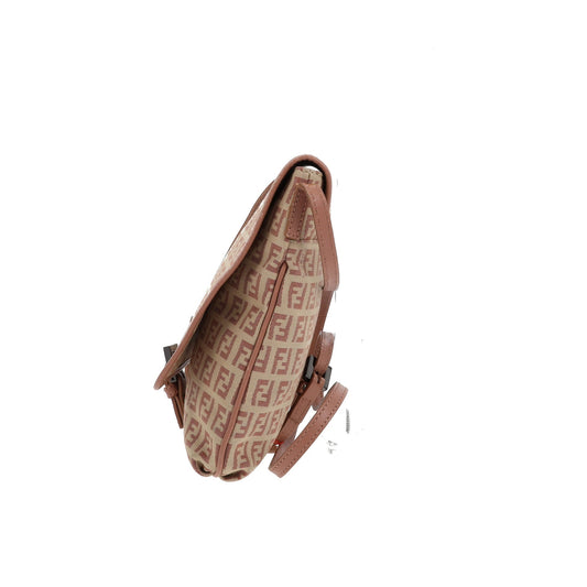 FENDI Crossbody Bag in Pink Fabric