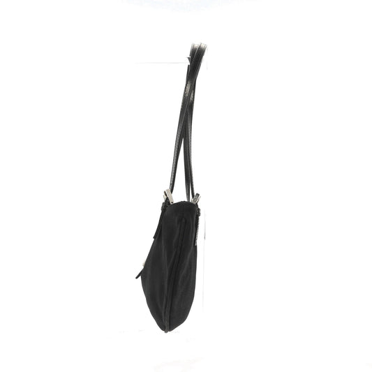 FENDI Shoulder Bag in Black Fabric