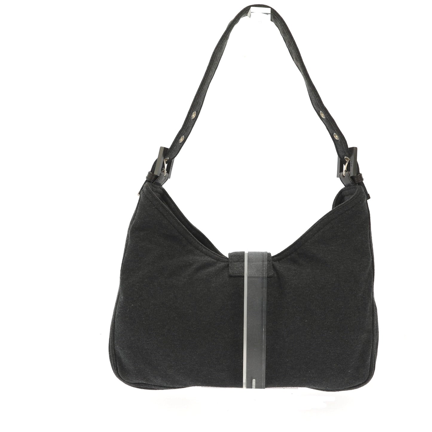 FENDI Shoulder Bag in Black Fabric