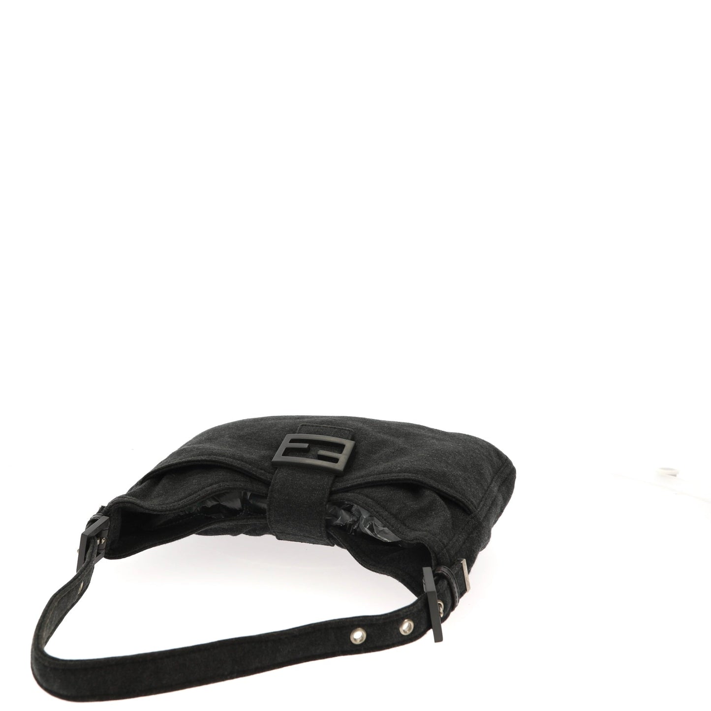 FENDI Shoulder Bag in Black Fabric