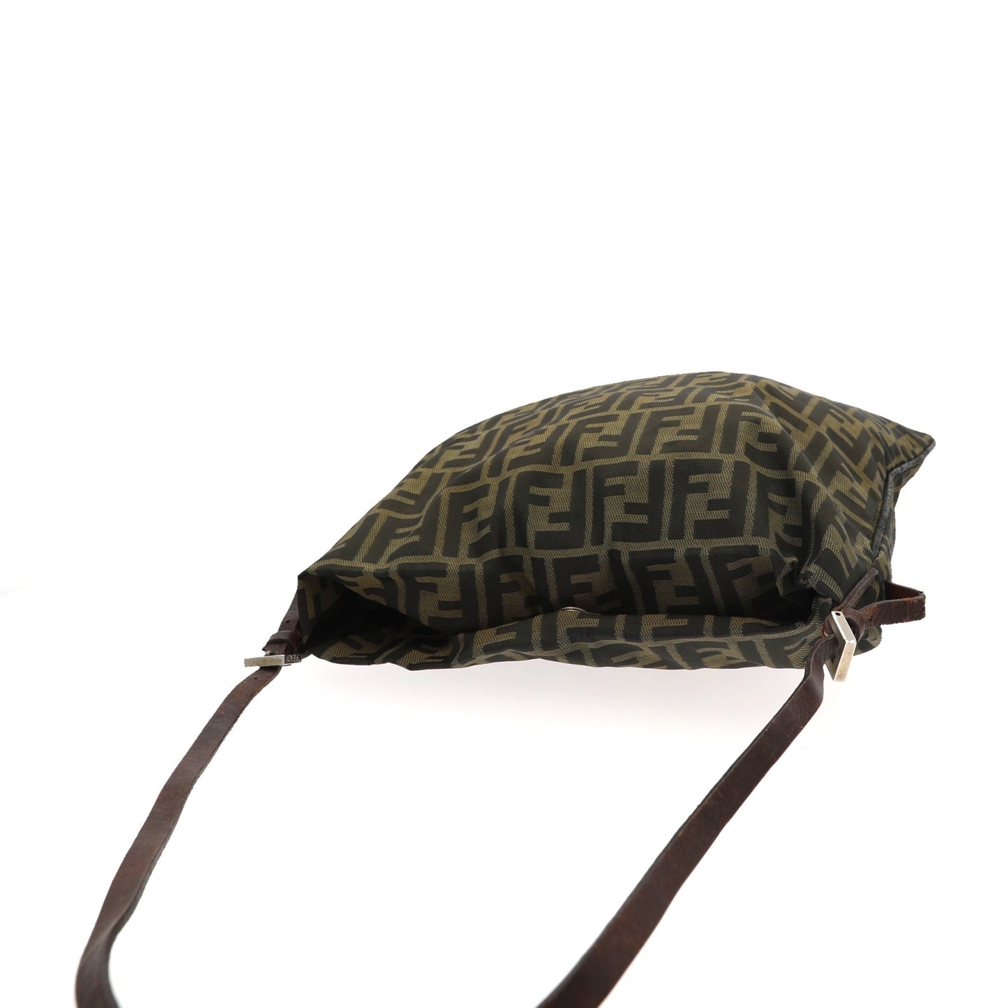 FENDI Shoulder Bag in Brown Fabric