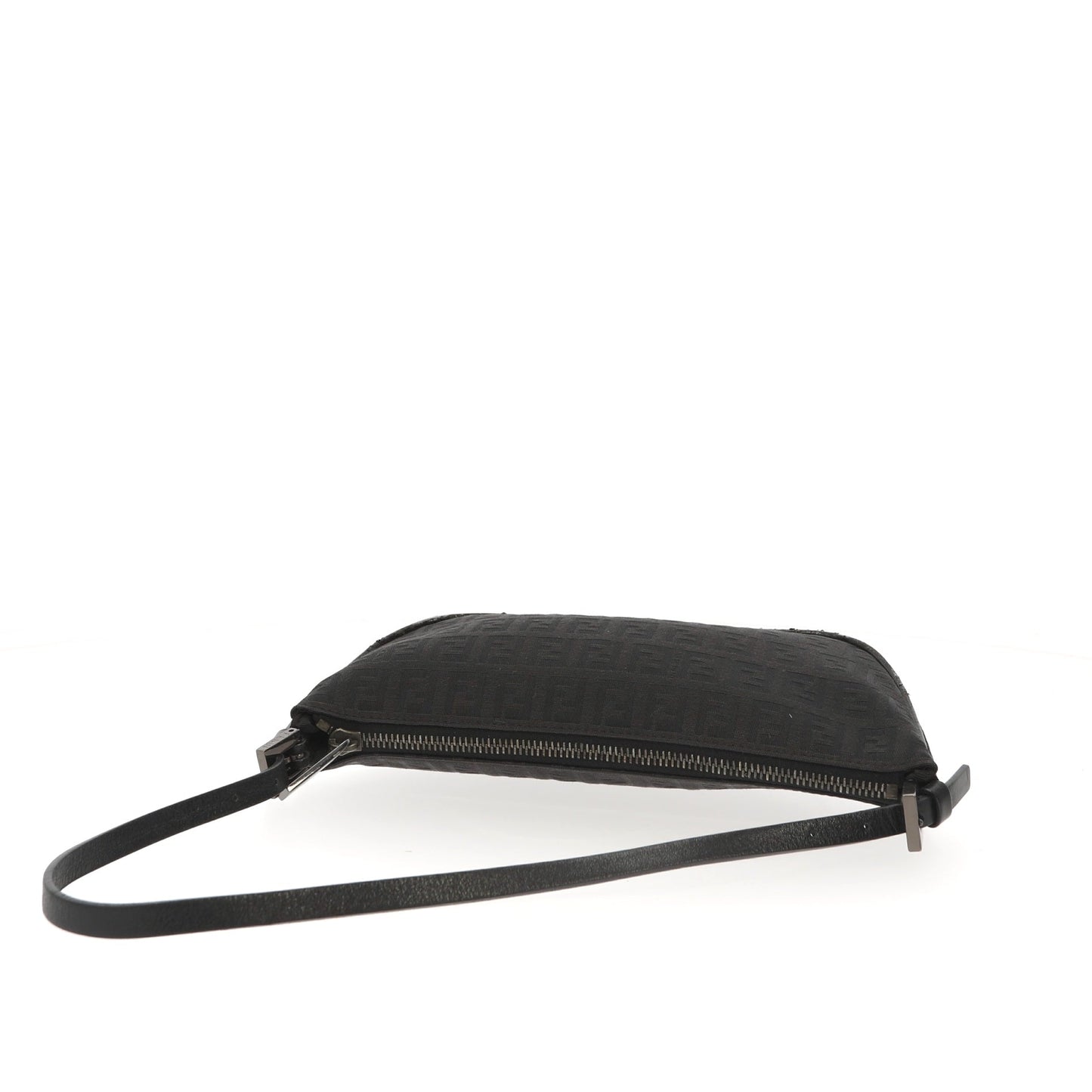 FENDI Shoulder Bag in Black Fabric