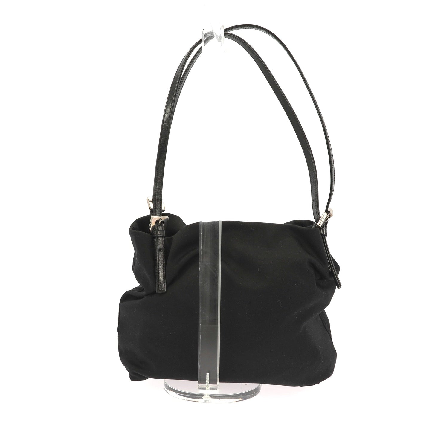 FENDI Shoulder Bag in Black Fabric