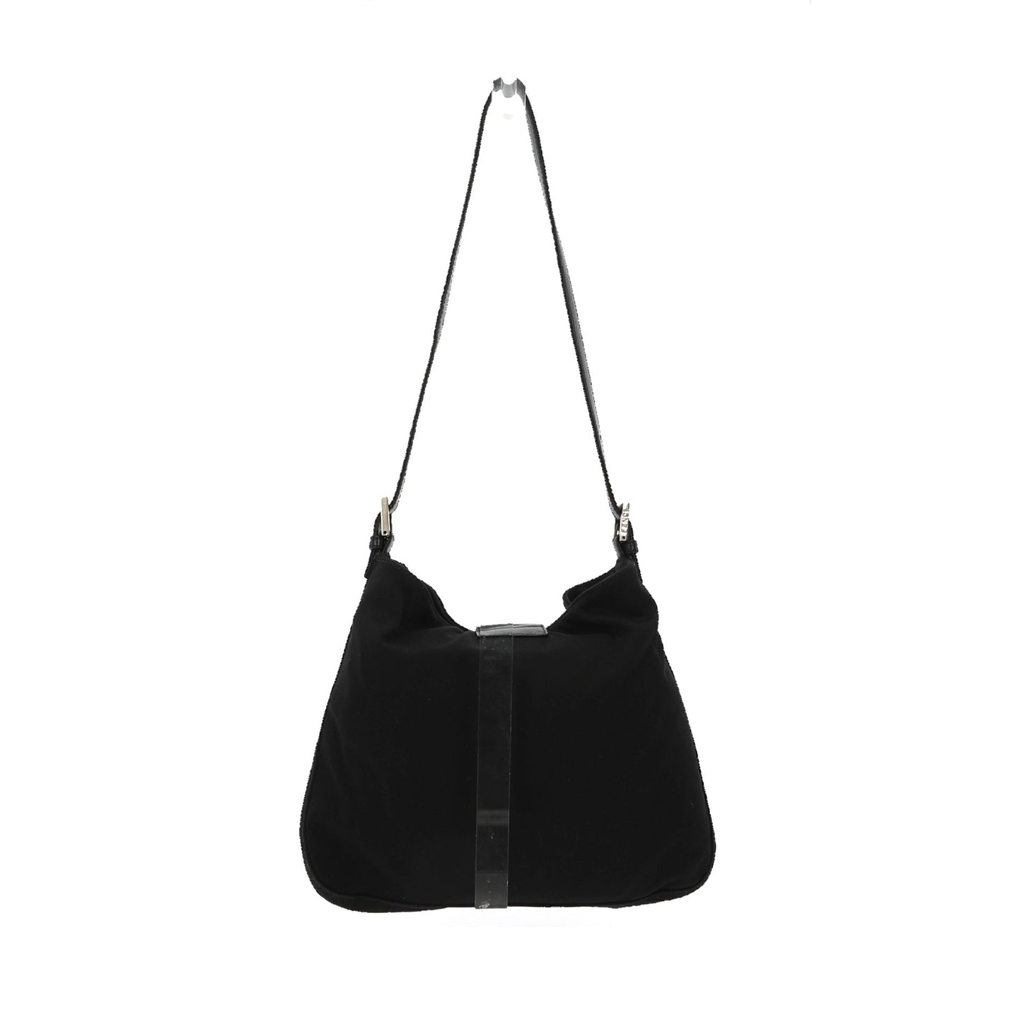 FENDI Shoulder Bag in Black Fabric