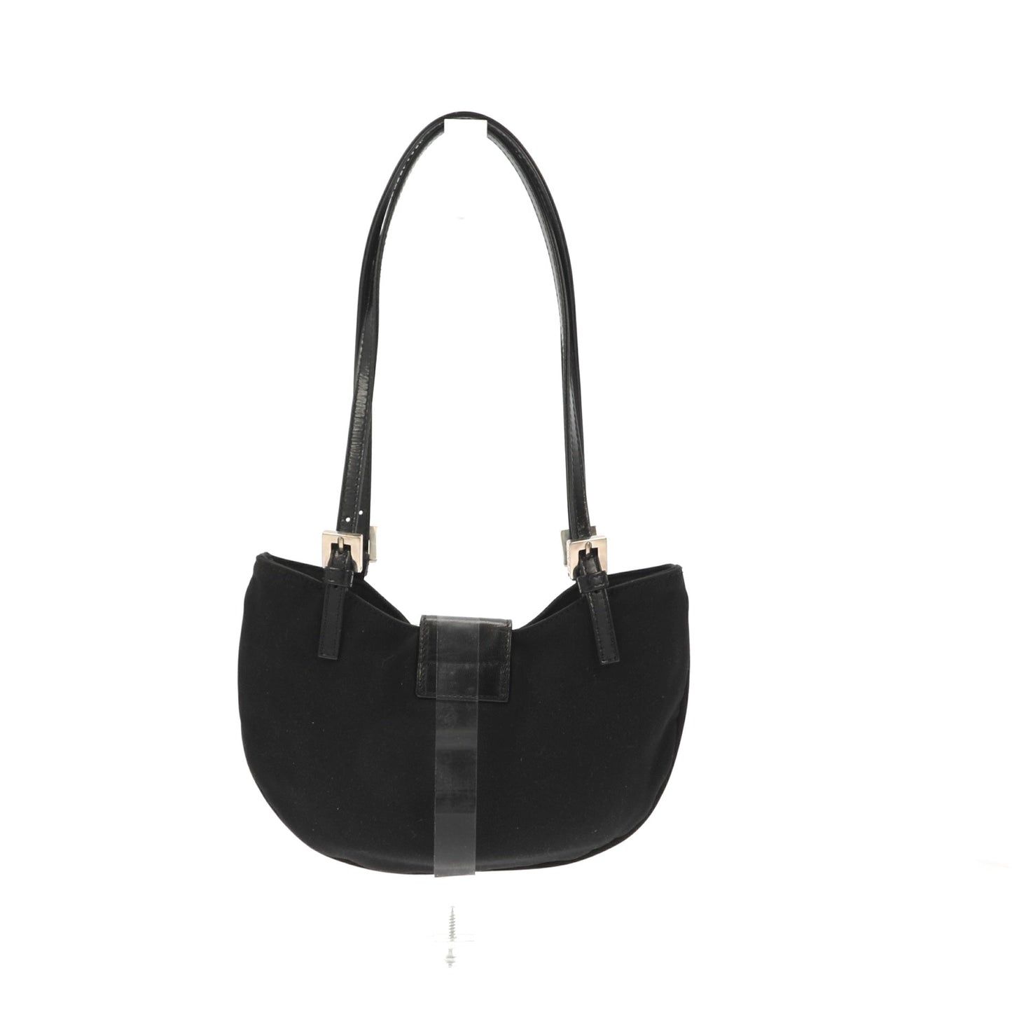 FENDI Shoulder Bag in Black Fabric