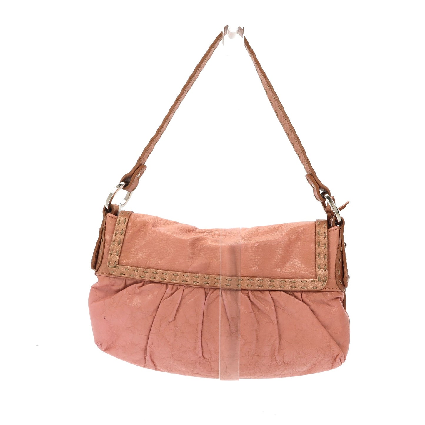 FENDI Shoulder Bag in Pink Leather