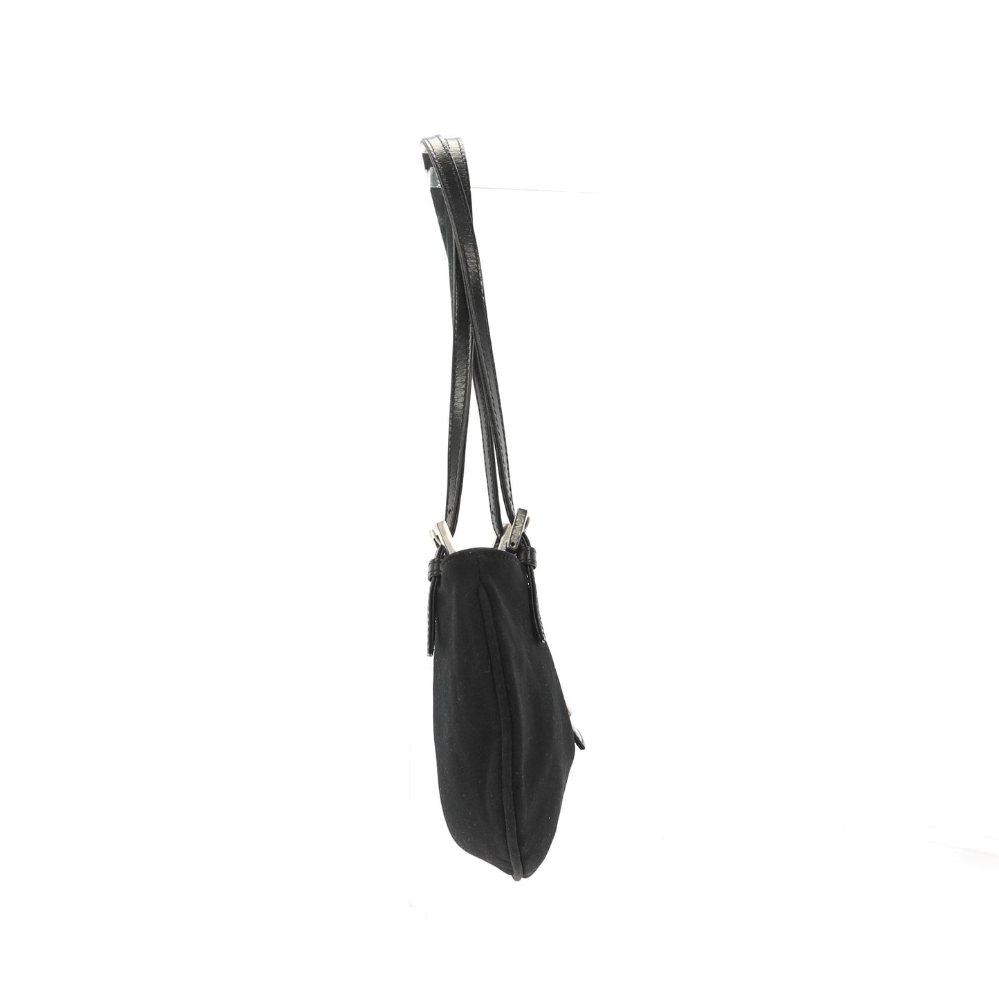 FENDI Shoulder Bag in Black Fabric