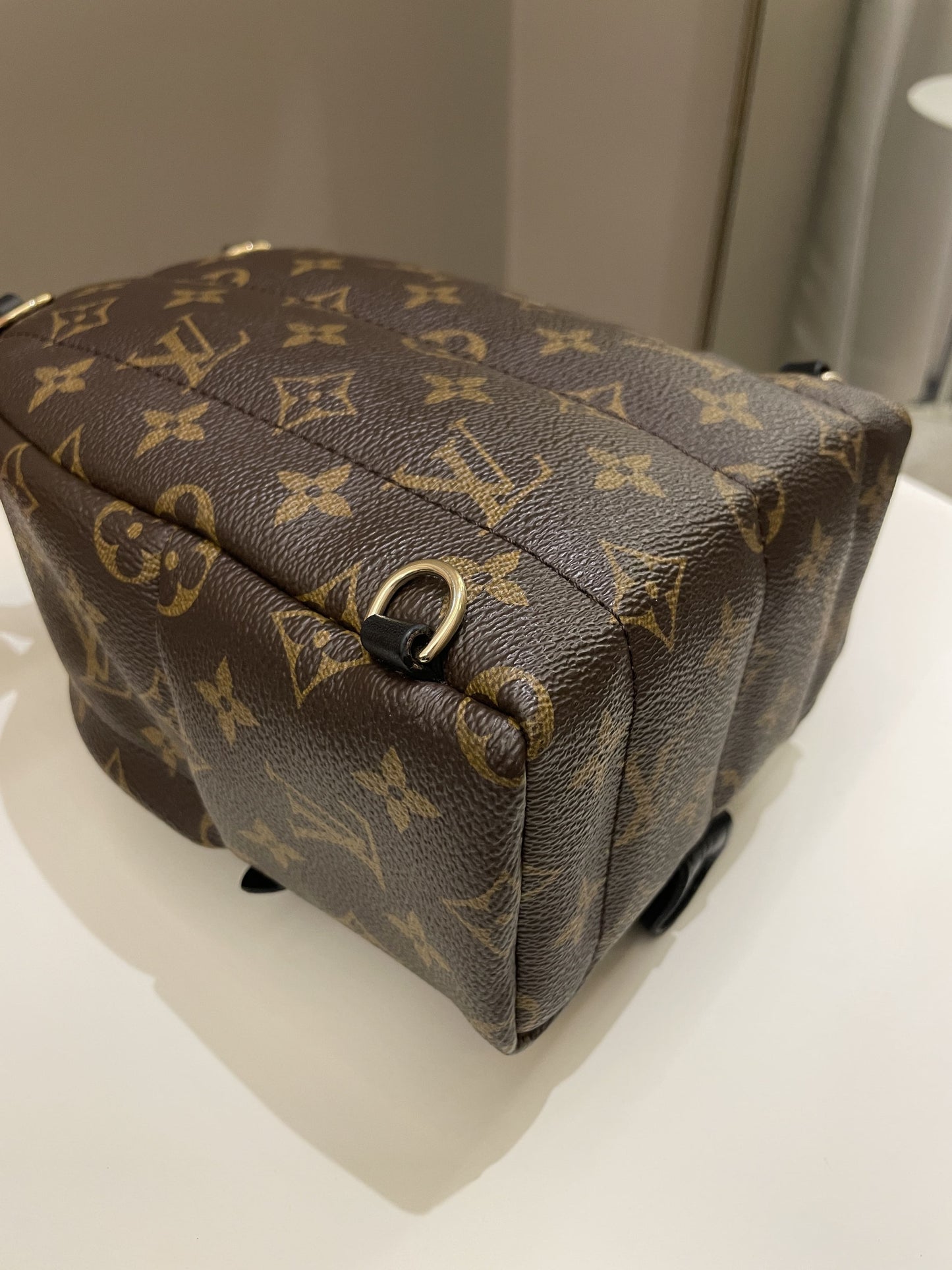 Louis Vuitton Palm Spring Mini Backpack Classic Monogram