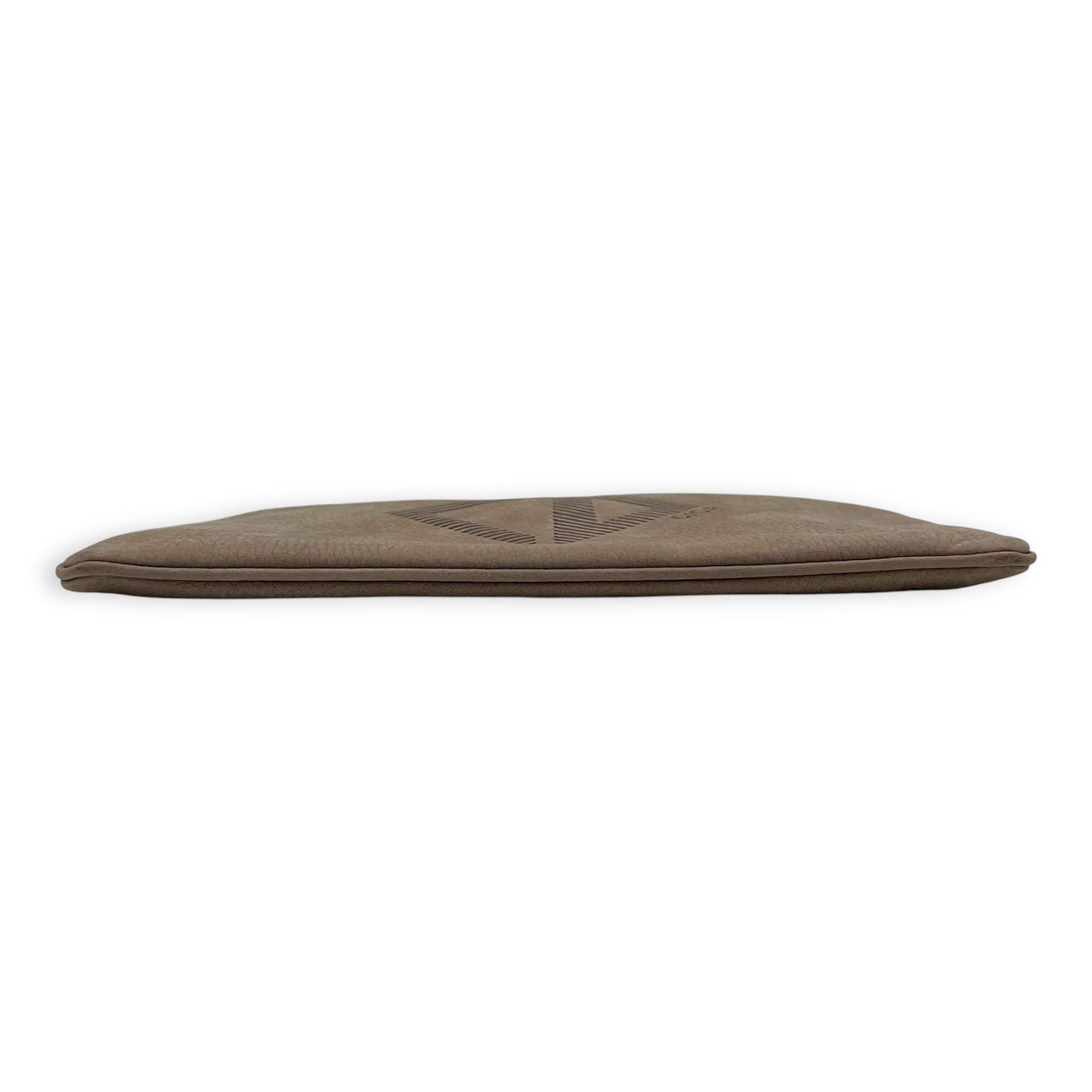 Clutch  Clutch Small Brown in Calfskin, Silver hardware