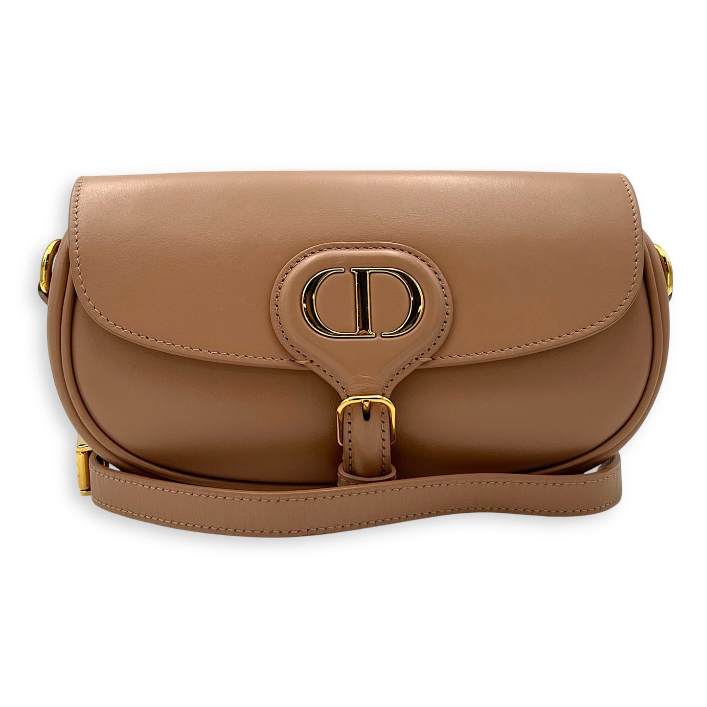 Bobby Shoulder Bag Pink in Calfskin, Gold hardware
