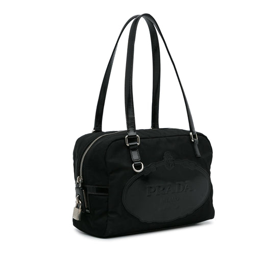 Prada Canapa Logo Tessuto Shoulder Bag (SHG-zE5TYR)