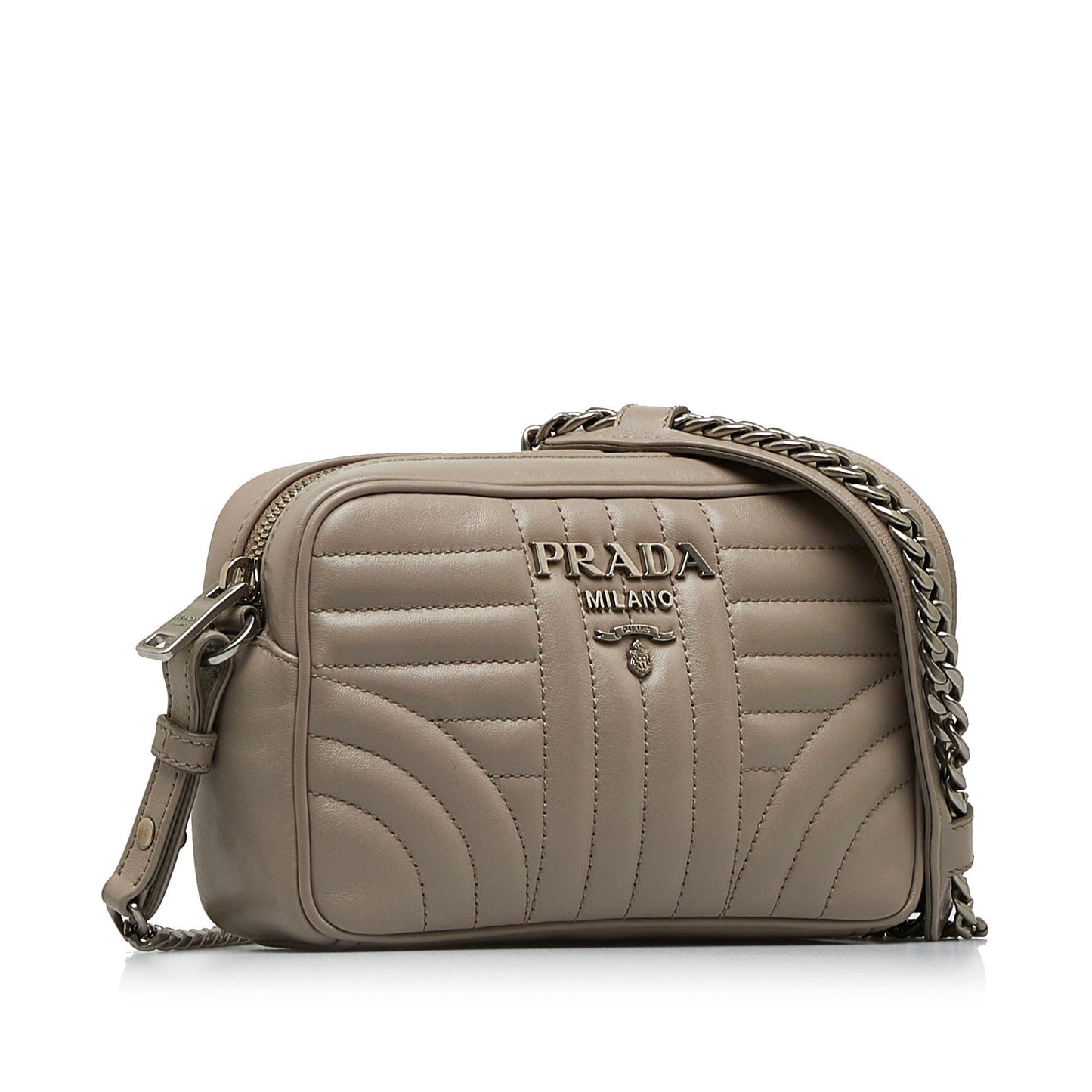 Prada Soft Calf Diagramme Crossbody Bag (SHG-vi7KHd)