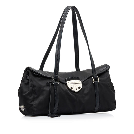 Prada Tessuto Easy Shoulder Bag (SHG-ruBgbm)