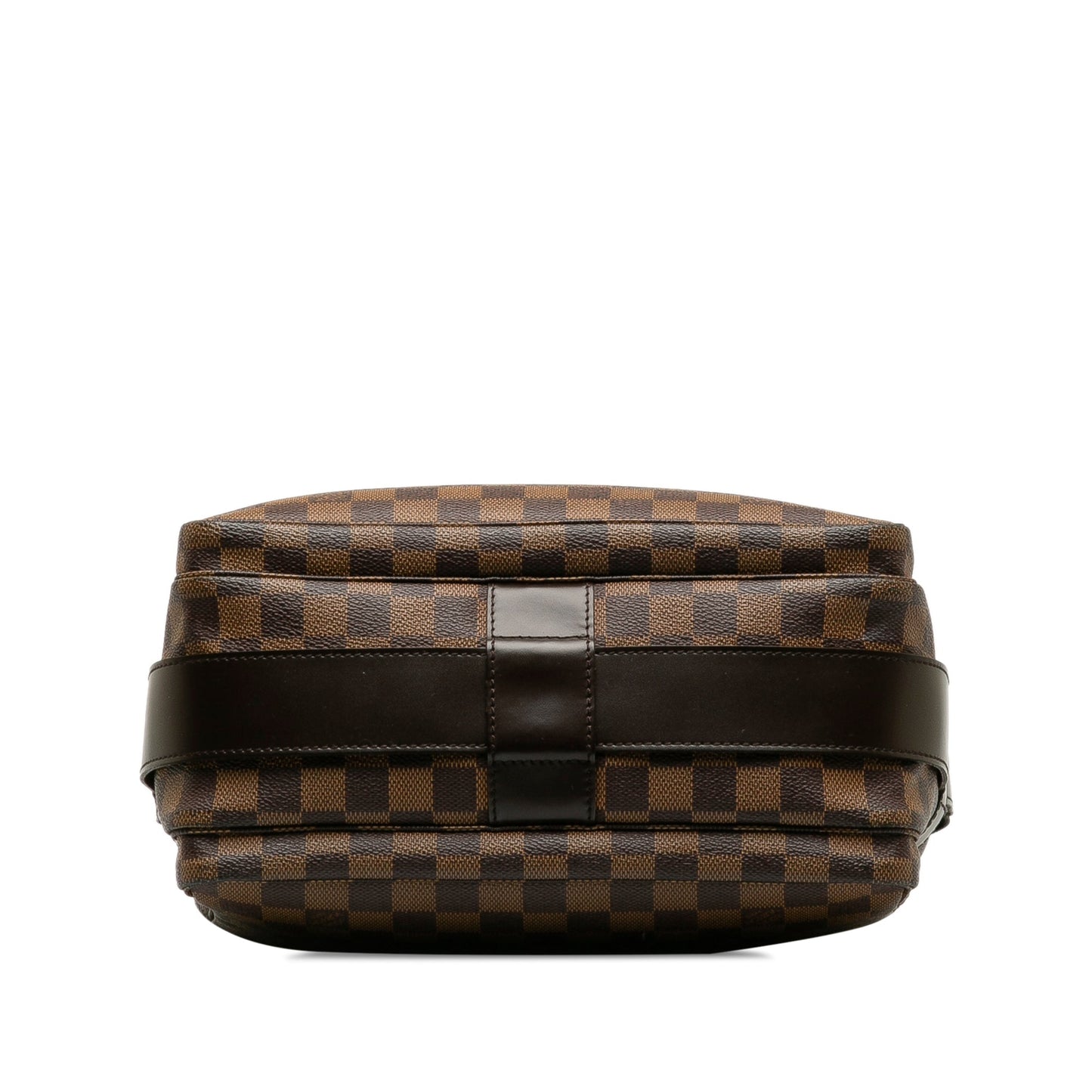 Brown Louis Vuitton Damier Ebene Naviglio Crossbody Bag