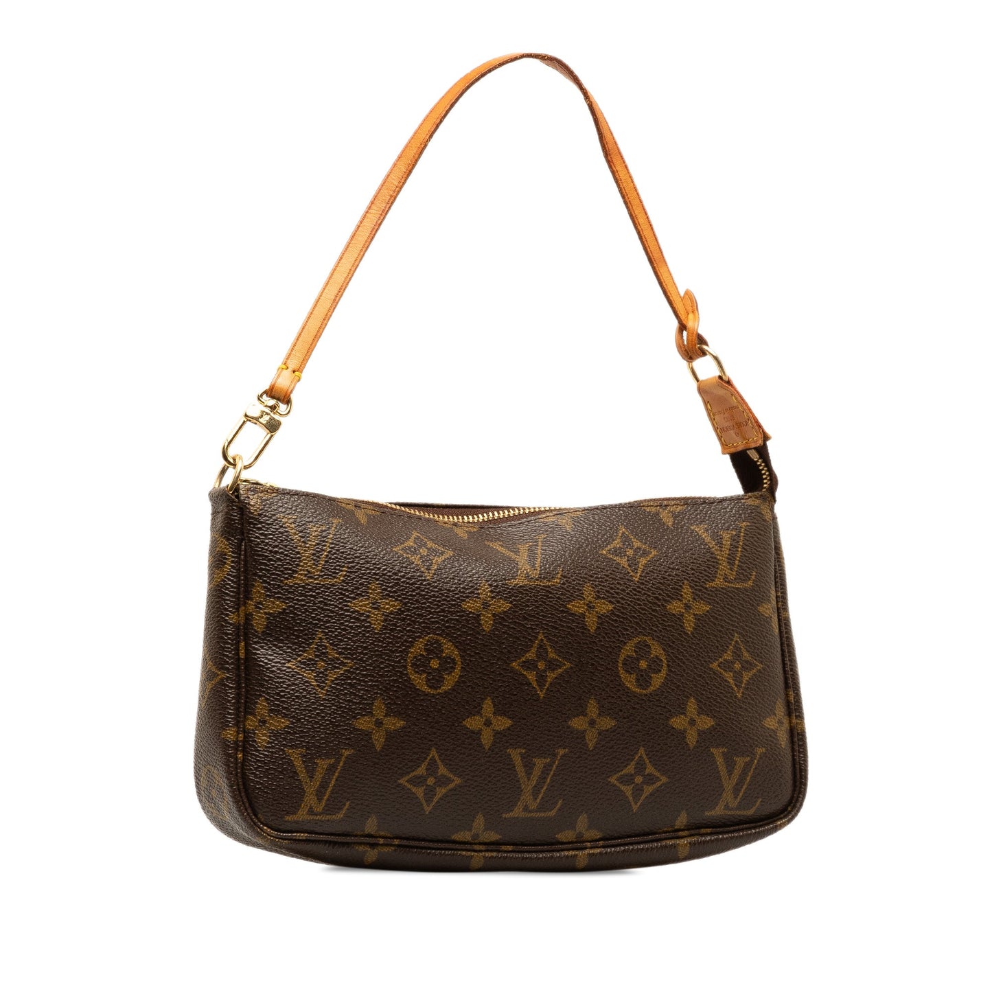 Brown Louis Vuitton Monogram Pochette Accessoires Shoulder Bag