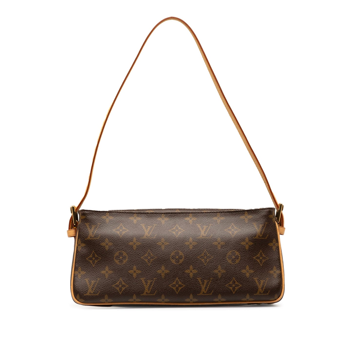 Brown Louis Vuitton Monogram Viva Cite MM Shoulder Bag