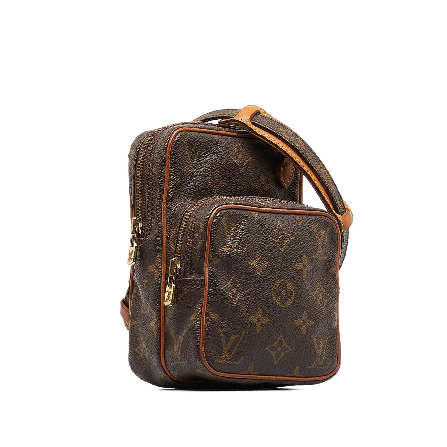 Brown Louis Vuitton Monogram Mini Amazone Crossbody Bag