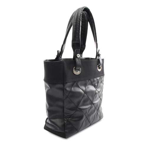 Black Chanel Small Paris-Biarritz Tote