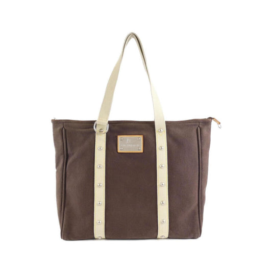 Canvas Tote Bag with Minor Stains and Scuffs