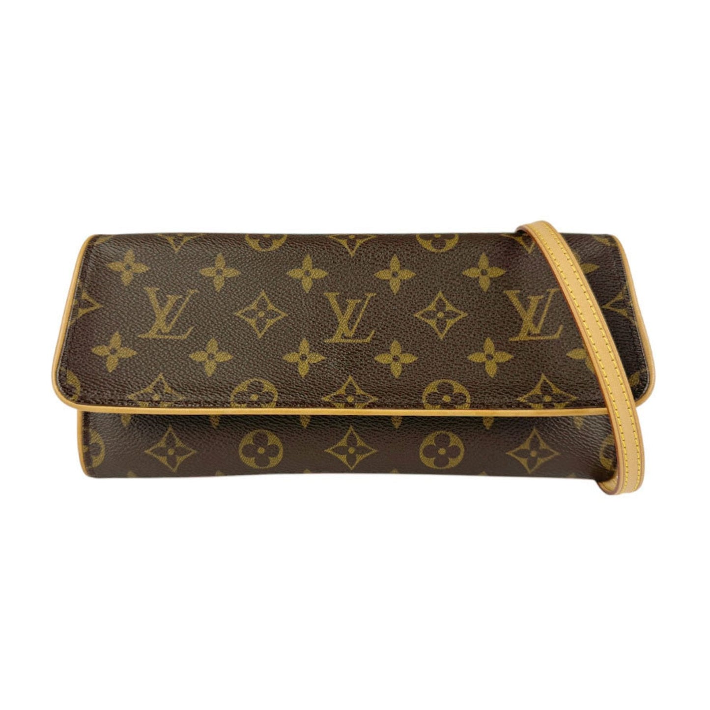 Canvas Twin Clutch in Good Condition