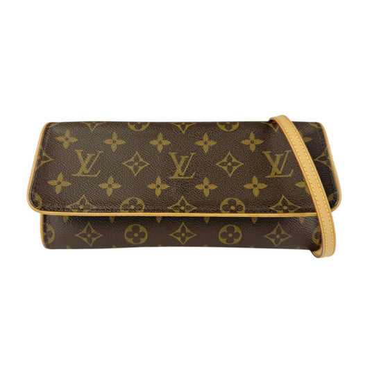 Canvas Twin Clutch in Good Condition
