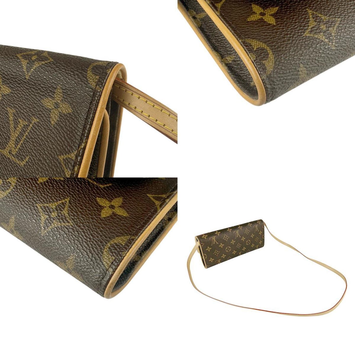 Canvas Twin Clutch in Good Condition