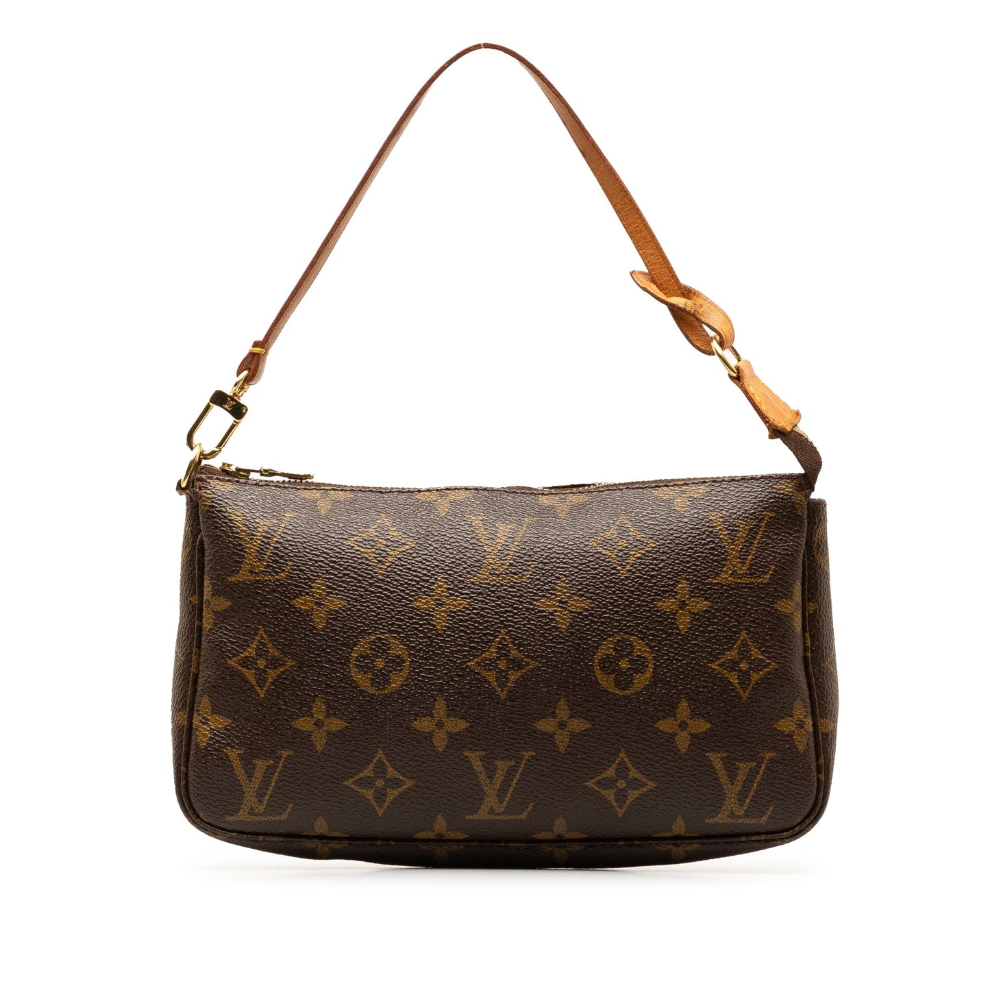 Brown Louis Vuitton Monogram Pochette Accessoires Shoulder Bag