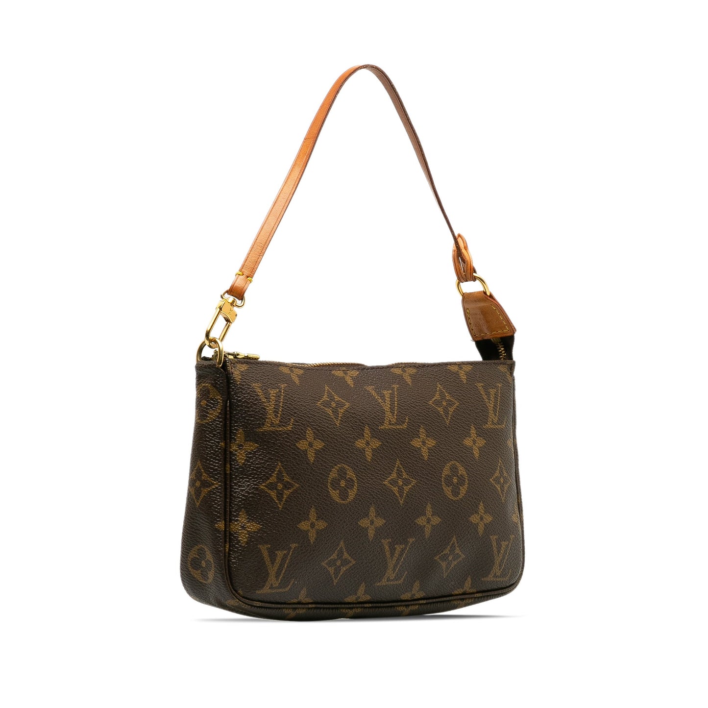 Brown Louis Vuitton Monogram Pochette Accessoires Shoulder Bag