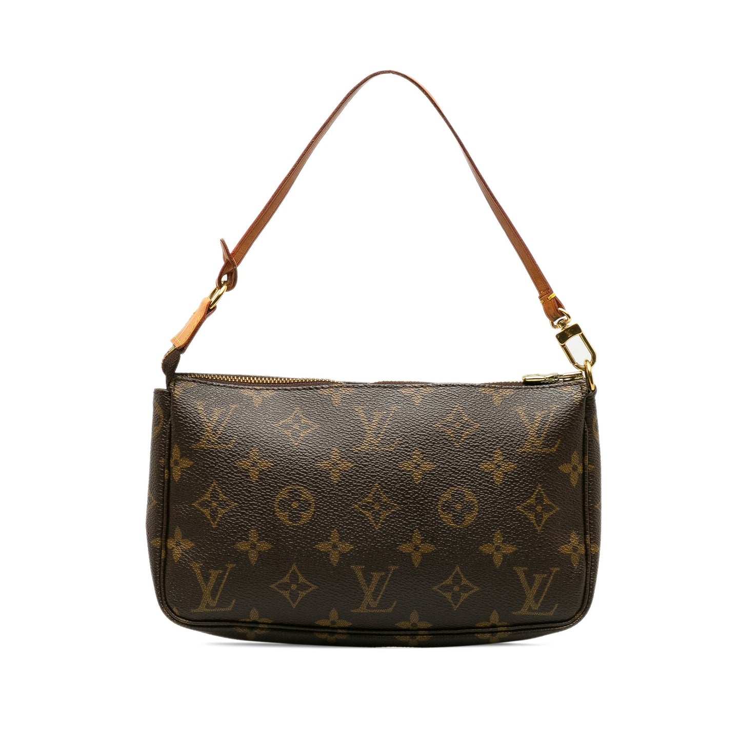 Brown Louis Vuitton Monogram Pochette Accessoires Shoulder Bag